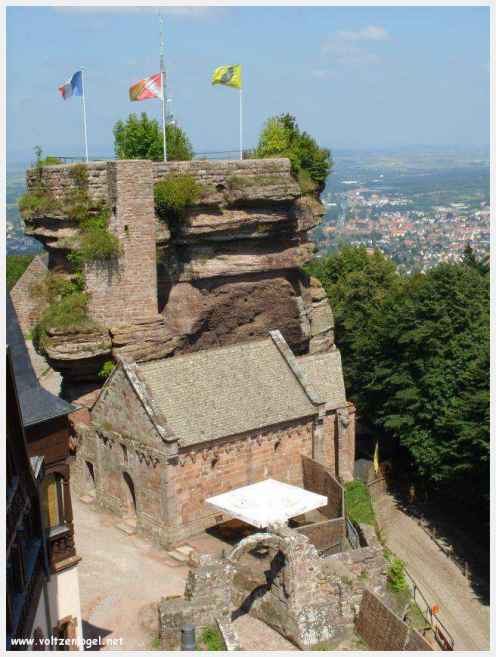 Château du Haut-Barr en Alsace
