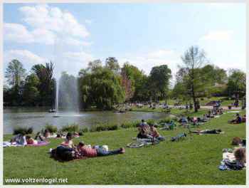 Évasion citadine: Parc au cœur de Strasbourg, charme malgré densité, atmosphère paisible