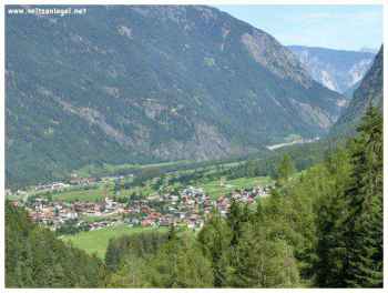 Umhausen, Tyrol : Paysages alpins et préhistoire