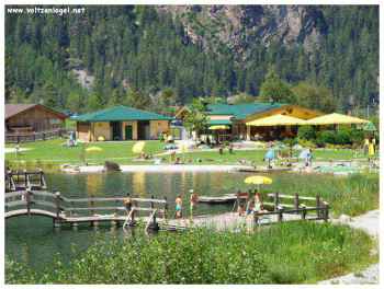Espace de loisirs autour du lac d'Umhausen