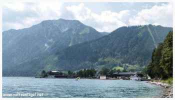 Vue panoramique sur le lac Achensee