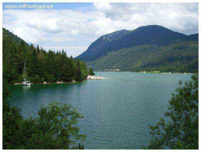 Lac Achensee en Autriche