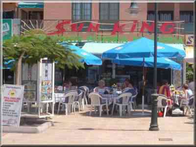 restaurant Sun King, Playa Los Cristianos