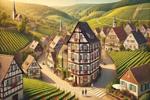 Vue du village pittoresque de Sasbachwalden