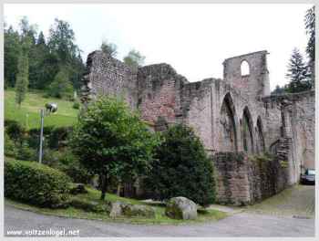 Les ruines du couvent d'Allerheiligen