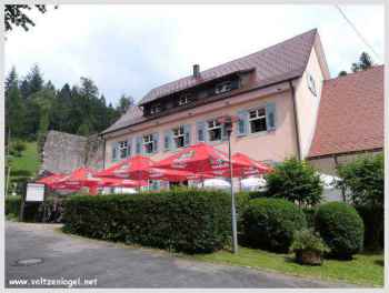 Allerheiligen : Café Klosterhof dans la vallée pittoresque