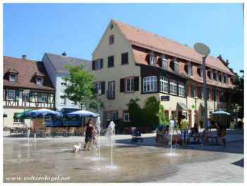 La ville d'Offenburg au Bade-Wurttemberg en Allemagne