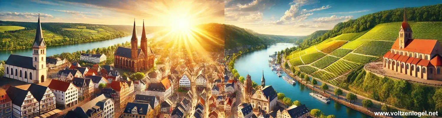 Road-Trip et tourisme Vallée du Rhin Romantique en Allemagne