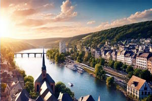 Randonnée avec vue panoramique sur la Vallée du Rhin