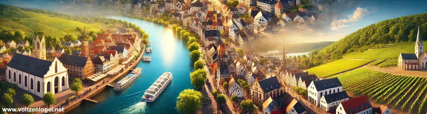 Road-Trip et tourisme Vallée du Rhin Romantique en Allemagne