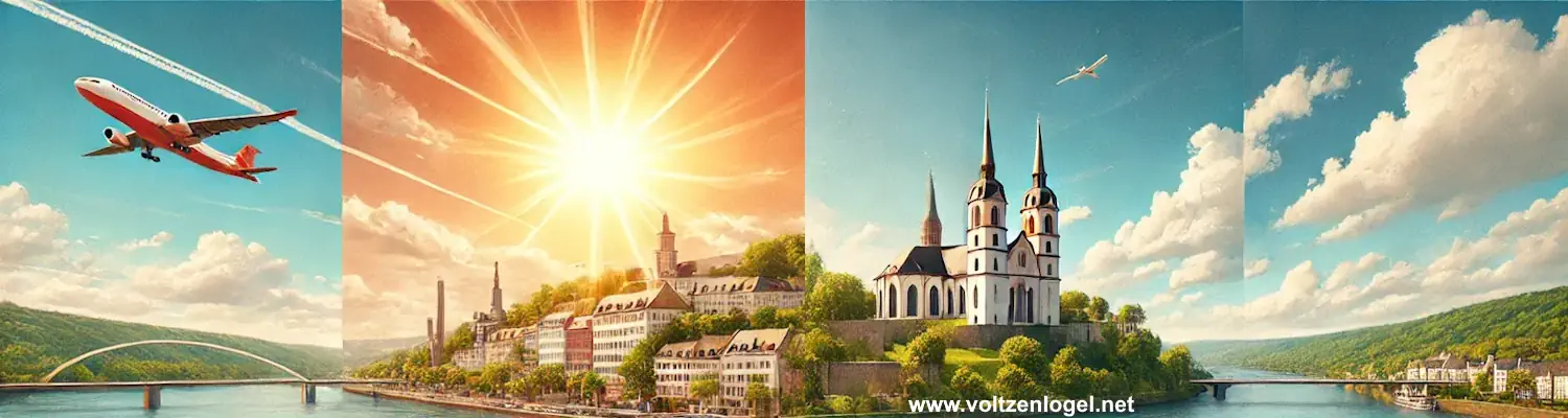 Ville de Coblence Vallée du Rhin en Allemagne