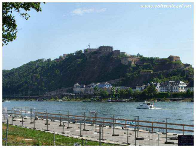 Croisière relaxante sur le Rhin à Coblence