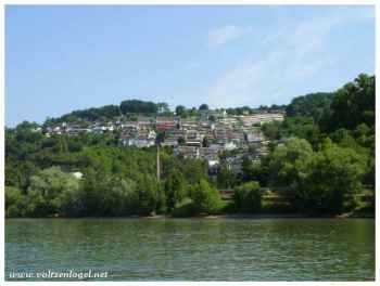 Villages et châteaux le long du Rhin