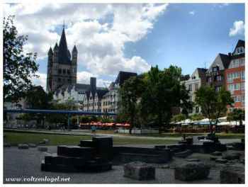 Cologne : Fleuve Rhin et harmonie urbaine