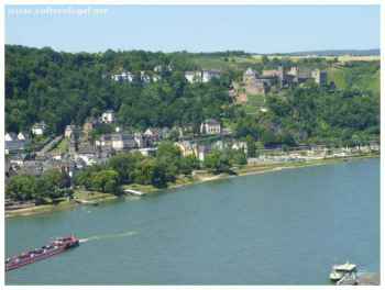 Paysages pittoresques de la vallée du Rhin