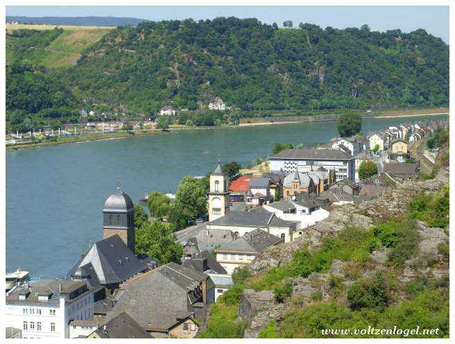 Goarshausen en Allemagne