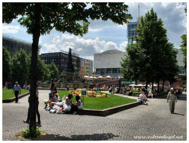 Luisenpark, un écrin de nature à Mannheim