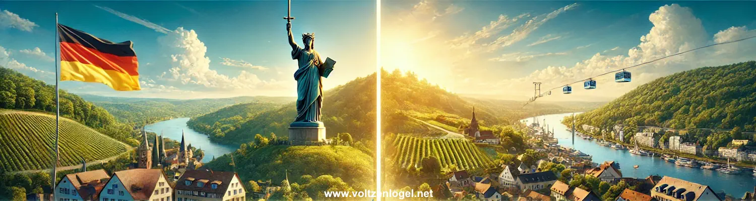 Rüdesheim et sa célèbre Drosselgasse en Allemagne