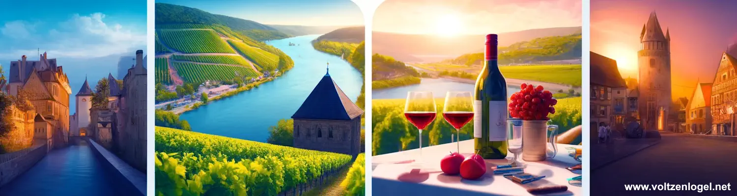 Road-Trip et tourisme Vallée du Rhin Romantique en Allemagne
