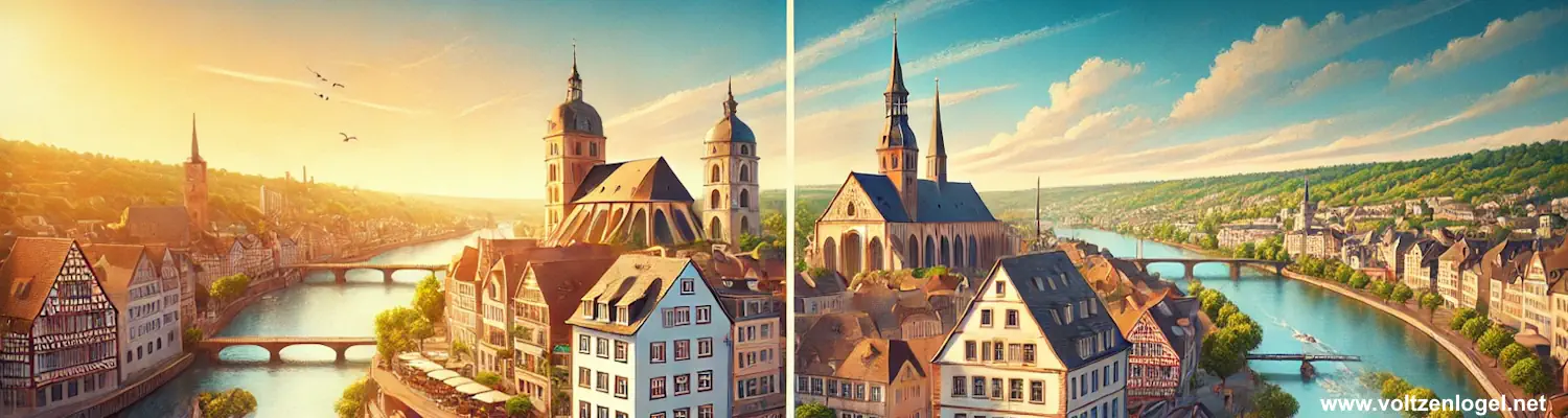 Road-Trip et tourisme Vallée du Rhin Romantique en Allemagne