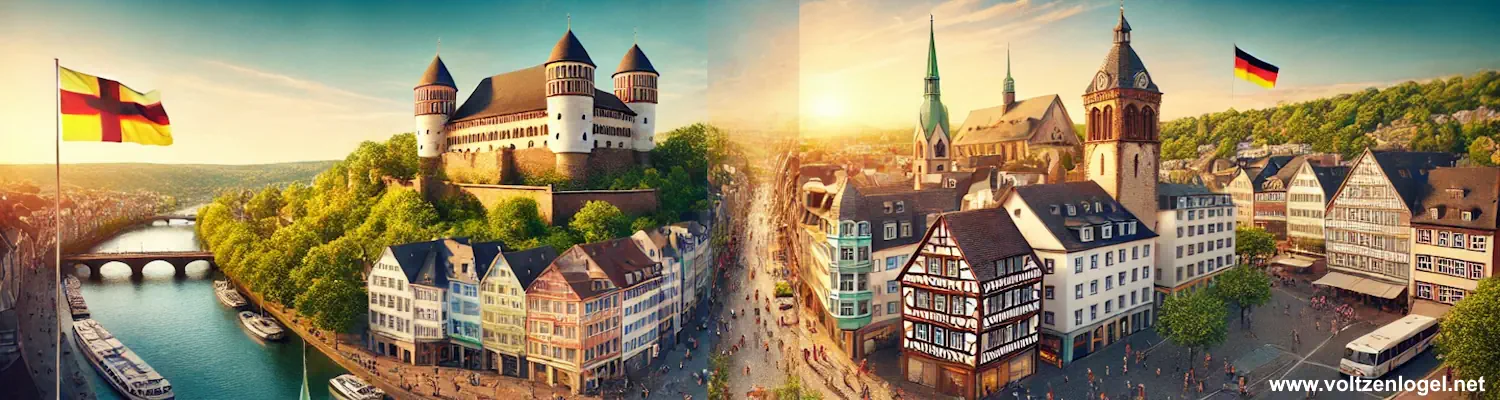 Road-Trip et tourisme Vallée du Rhin Romantique en Allemagne