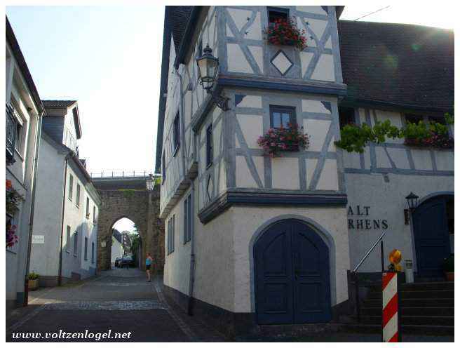 Trésors architecturaux : églises centenaires et tours médiévales de Rhens.