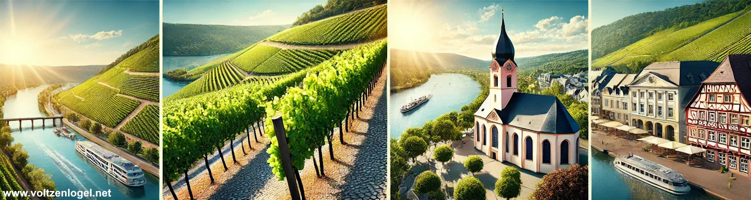 Rüdesheim Vallée du Rhin Romantique en Allemagne