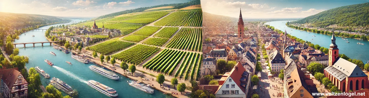 Rüdesheim Vallée du Rhin Romantique en Allemagne