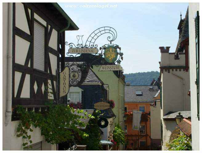 Rudesheim en Allemagne