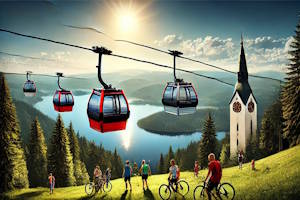 Activités VTT au lac Schluchsee