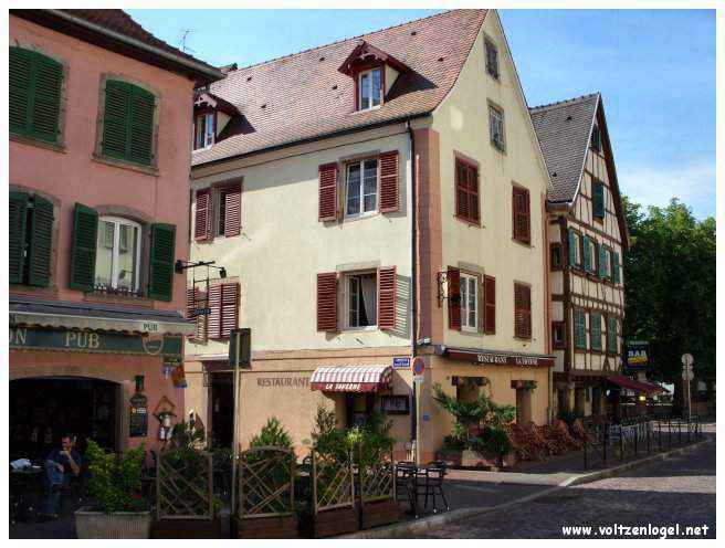 Maisons à colombages et canaux de Colmar