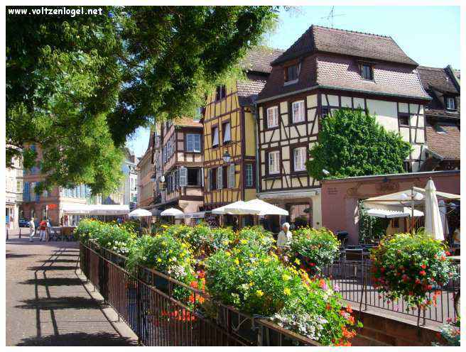 Maisons traditionnelles à Colmar