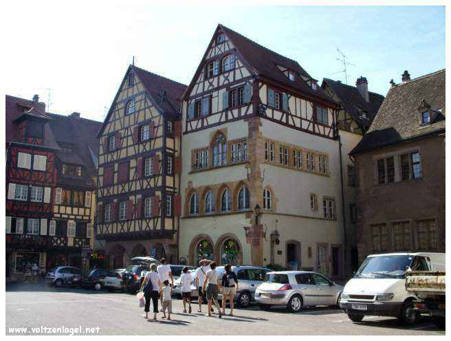 Marché local, couleurs et saveurs d’Alsace.