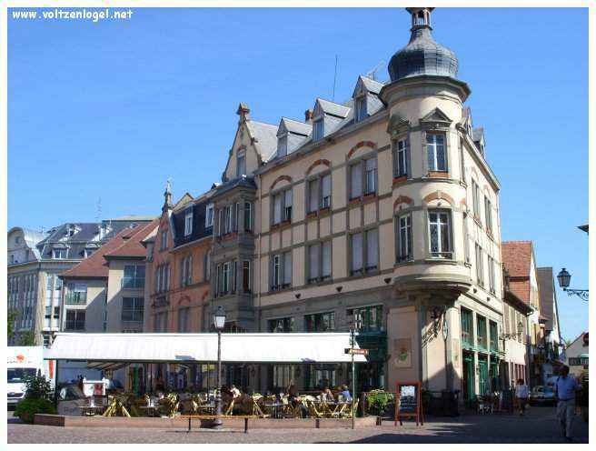 La ville de Colmar en Alsace