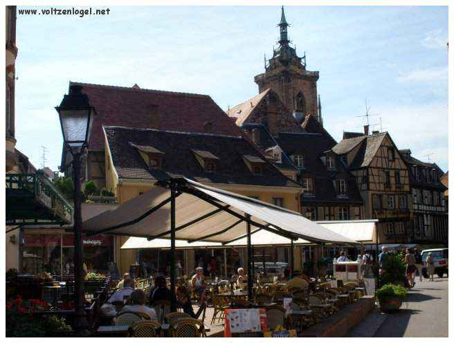 Façades colorées et colombages typiques de Colmar.