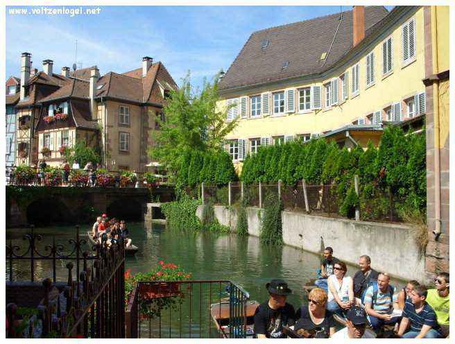 Charme des villages viticoles alsaciens.