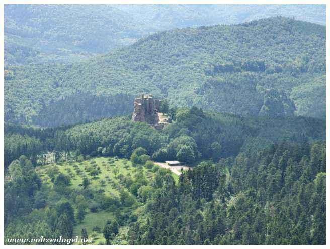 Le château fort de Fleckenstein, visiter à travers un parcours ludique