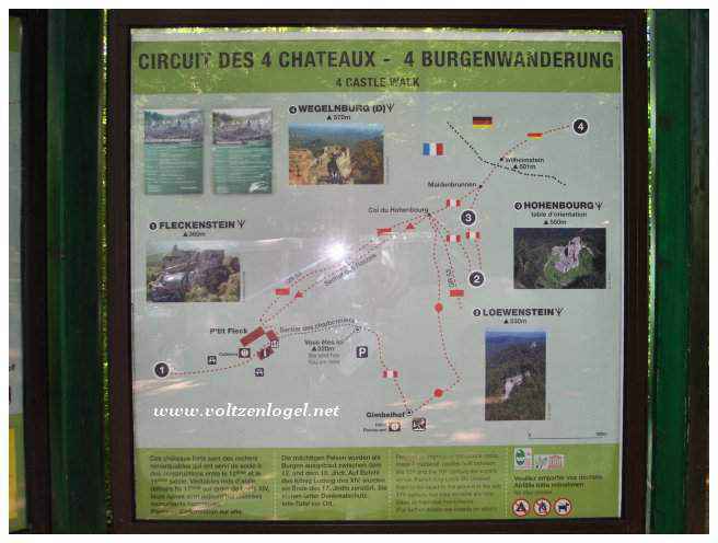 Paysages vallonnés et verdoyants des Vosges du Nord