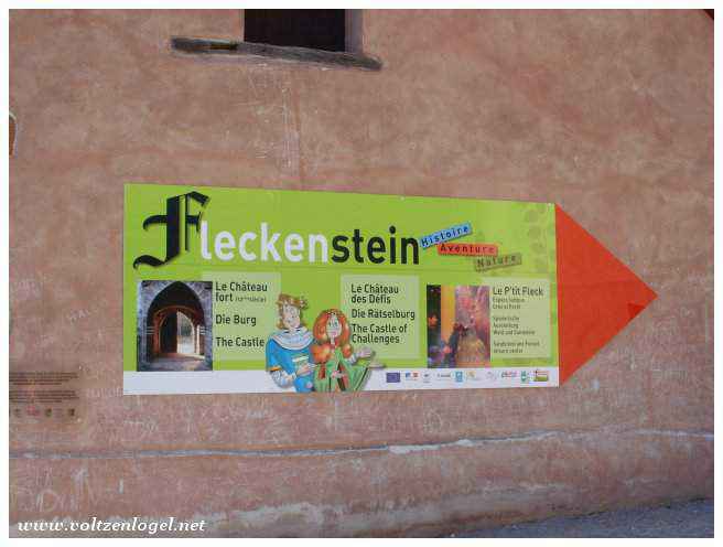 Balade du Gimbelhof vers les chateaux Fleckenstein en Alsace
