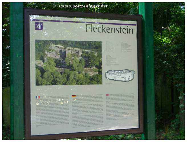Balade du Gimbelhof vers les chateaux Fleckenstein en Alsace