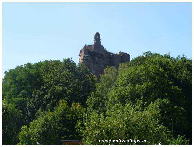 Vue panoramique sur les forteresses d’Alsace