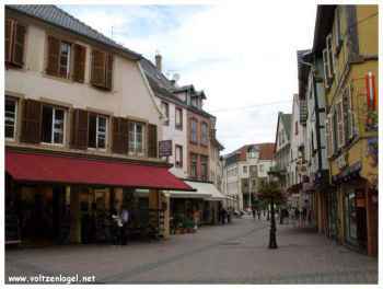 Le centre ville historique de Haguenau