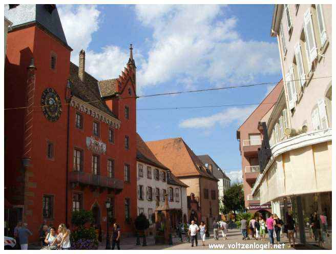 La ville de Haguenau en Alsace. Visite des sites touristiques