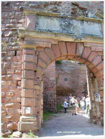 La visite du château fort du Haut-Barr à Saverne en Alsace