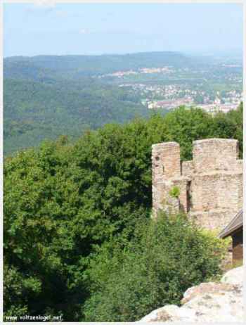 Château du Haut-Barr à Saverne en Alsace