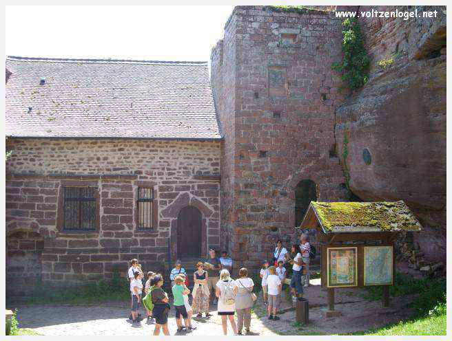Le château du Haut-Barr à Saverne en Alsace