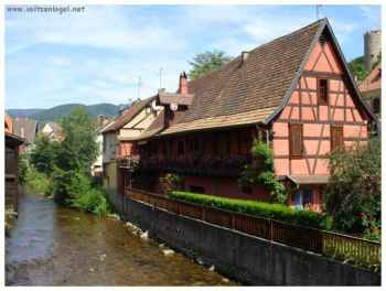 Kaysersberg sur la Route des Vins d'Alsace