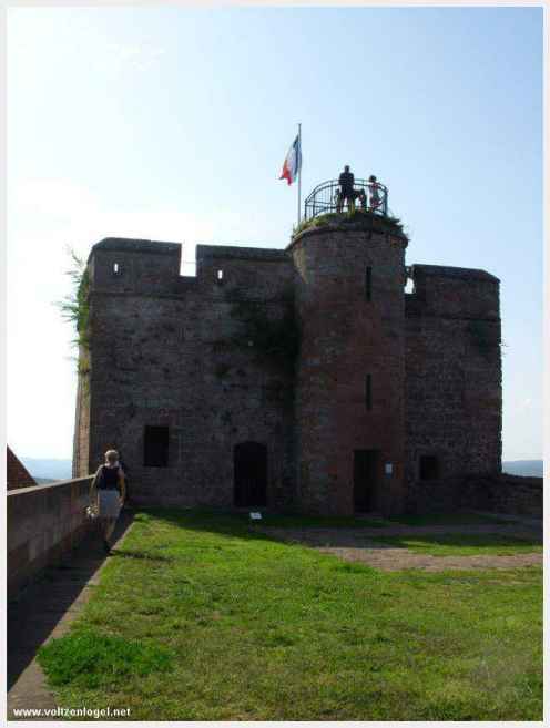 Château du Lichtenberg en Alsace