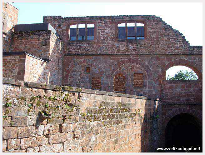 Les ruines pittoresques du Château de Lichtenberg