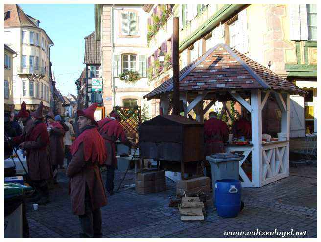 Marché médiéval de Ribeauvillé : magie de Noël et traditions alsaciennes